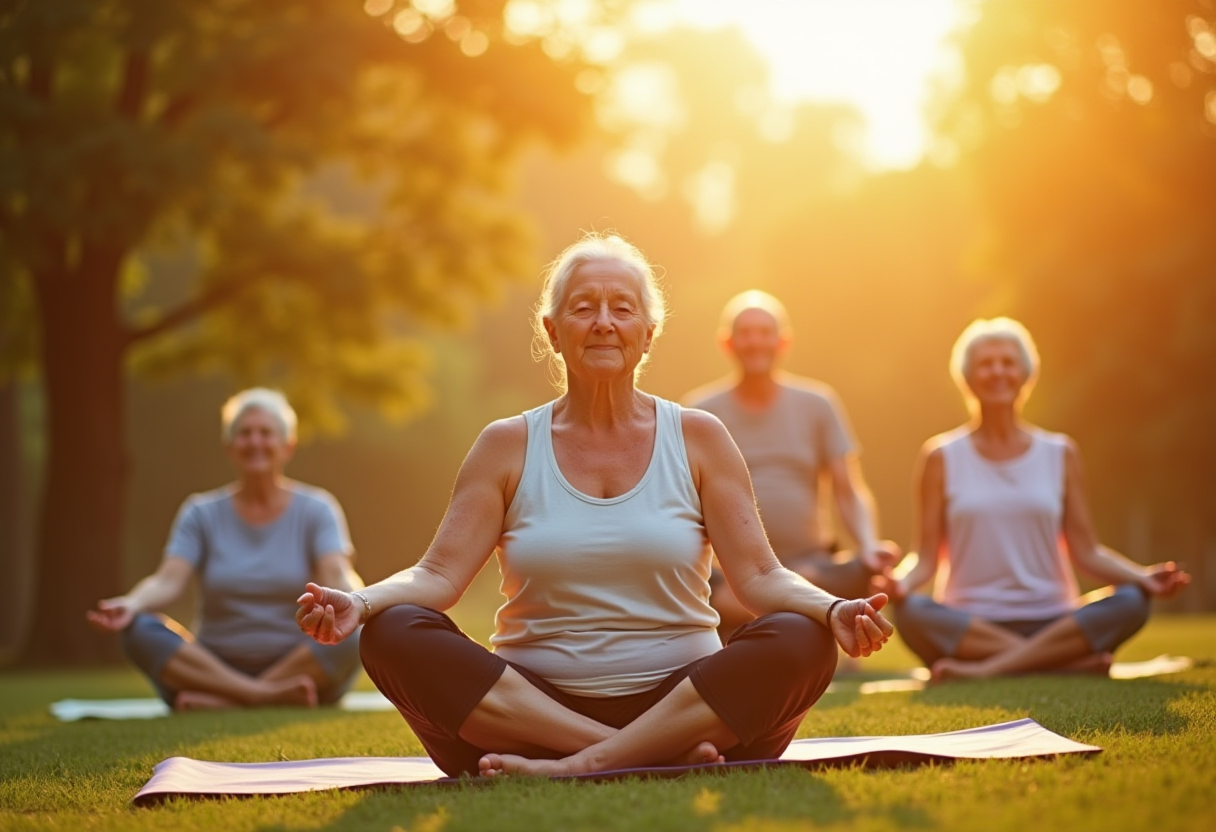 Засновниця slarbinest під час практики йоги